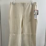 Rafaella New..  cream color high rise crop boot pants, Medium, 25” inseam Photo 1