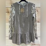 Kori NWT Lace Flowy Jacket Photo 1