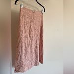 Brandy Melville  Pink floral Midi Skirt Photo 2