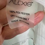 Alexis  XIMENA White Sheer Frill  Long Sleeve Blouse Size 0 Photo 8