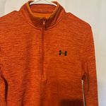 Under Armour  Burnt Orange Quarter-Zip Top Photo 1
