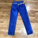 Vintage Corniche Sequin Jeans‎ Size 11/12 Blue Photo 1
