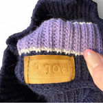 POL  Multicolor Striped Turtleneck Sweater Photo 4