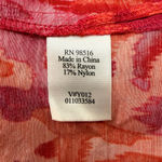 Coldwater Creek  Women’s Button Front Tunic Dress Abstract Print Size Large Photo 8