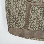 DKNY Monogram Two Handle Tote Gray Photo 5