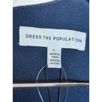 Dress the Population Women's Size L Midnight Blue Catalina Dress NWT Photo 7