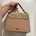 ALDO Tan and Cream Satchel with Textured Design Photo 4