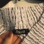 Toska Off the shoulder stripped boho top Photo 5