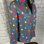 Misslook 1 Misslook Longsleeve button down collared polka dot shirt sz S Photo 3