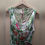 Kate & Mallory NWOT  Floral Maxi Dress - Green and Pink Photo 10