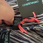 Cynthia Rowley TJX Dolman Sleeve Sharkbite Hem Black and White Top Size 2X Photo 5