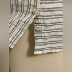 Rails  Bonnie Olympic Stripe Linen blend button down long sleeve blouse size XS Photo 4