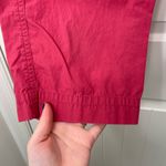 Rafaella NWOT‎  women’s pinkish red deep pocket khaki capri pants cotton petite 8 Photo 2