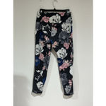 Old Navy Woman’s  Active Go Dry Large Gray Floral Design Active Joggers Photo 1