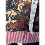 Free People Textured Printed A-Line Skirt in red combo women’s size medium new Photo 3