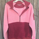 Outdoor Voices  Two-Tone Pink and Red Sweater Photo 0