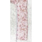 Antonio Melani Pink Floral One Shoulder Jumpsuit Belted Linen Blend Size 0 New Photo 11