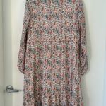 MikaRose  Emory Dress in Peach Amber Retro Size XL NWT Photo 8