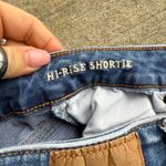 American Eagle Outfitters Hi Rise Shortie Next Level Stretch Jean Shorts Size 2 Photo 6