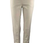 Ann Taylor Women's Beige Skinny Leg High Waist Khaki Chino Trousers Pants Size 0 Photo 0