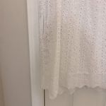 Mustard Seed Eyelet Ruffle Sleeve Romper in White Photo 5