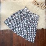 Modcloth Yumi Blue Gingham Passport Skirt Photo 0