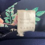 Janela Bay Riverwalk Floral Bra Top Tie Back One Piece Swimsuit Blue Pink Small Photo 6