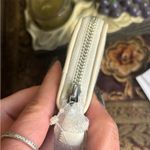 Coach Authentic  1941 calf leather /signature jacquard 3 compartnents zip Wallet Photo 5