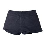 Old Navy Boyfriend Mid Rise Black Denim Jean Distressed Shorts Size 14 Women Photo 1