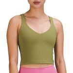 Lululemon Align Tank Top Nulu Size 6 Green Foliage Photo 0