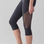 Lululemon Dark Gray 15 Inch Reveal Crop Photo 0