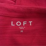 Loft Women's M Button Trim Long Sleeve Tee Photo 7