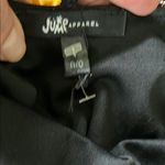 Jump $129 Apparel Women's Black Sleeveless Rosegold Glitter Gown Dress Photo 1