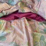 Listicle NWT  Floral Puff Sleeve Tiered Smocked Maxi Poplin Cotton Dress LARGE Photo 8