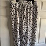 Ann Taylor Sleep Floral Pajama Bottoms Size PXL Animal Print Bottom Blue New Photo 2