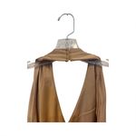 Show Me Your Mumu Dress- Womens Jasmine Neckline Dress Gold Halter NWT Photo 1