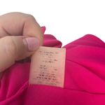 Alice + Olivia Mini Dress Mock Neck Cut-Out Back Zipper Hot Pink Size Medium Photo 12