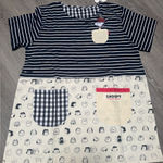 Snoopy Peanuts Striped and Patterned T Photo 0