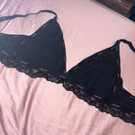 Aerie Bralette Black Lace Photo 0