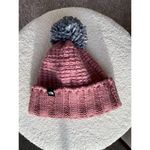 The North Face Beanie Cap Hat Cozy Chunky, Chunky Knit Patch Logo Photo 0