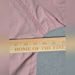 Vintage LA Seat Covers long sleeve shirt muted baby pink rough cotton Size L Photo 6