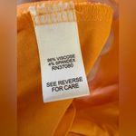 Versona Women’s peach 3/4 sleeve crew neck shirt blouse XL Photo 3