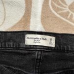 Abercrombie & Fitch  Mom Jeans High Rise Black Wash Size‎ 26 Photo 9