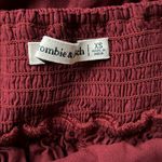 Abercrombie & Fitch  Burgundy Long Sleeve  MIDI Dress Photo 4