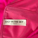 Lucy in the Sky Hot Pink Cutout Mini Dress – Size Large Photo 7