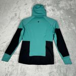 Marmot Shirt Womens Medium Green Black Dawn Hoodie Zip Up Jacket Casual Outdoors Photo 3