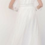 Baltic Born Layla White Long Sleeve Tulle Maxi Dress Photo 1