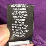 Torrid  Purple Knit Dress Plus Size 5X Criss Cross V‎ Neck 3/4 Sleeve Photo 5