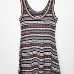 Free People Nordic Fair Isle Sweater Tank Dress Large Photo 2