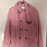 Urban Outfitters NECESSARY OBJECTS Pink Corduroy Spring Trenchcoat Photo 4